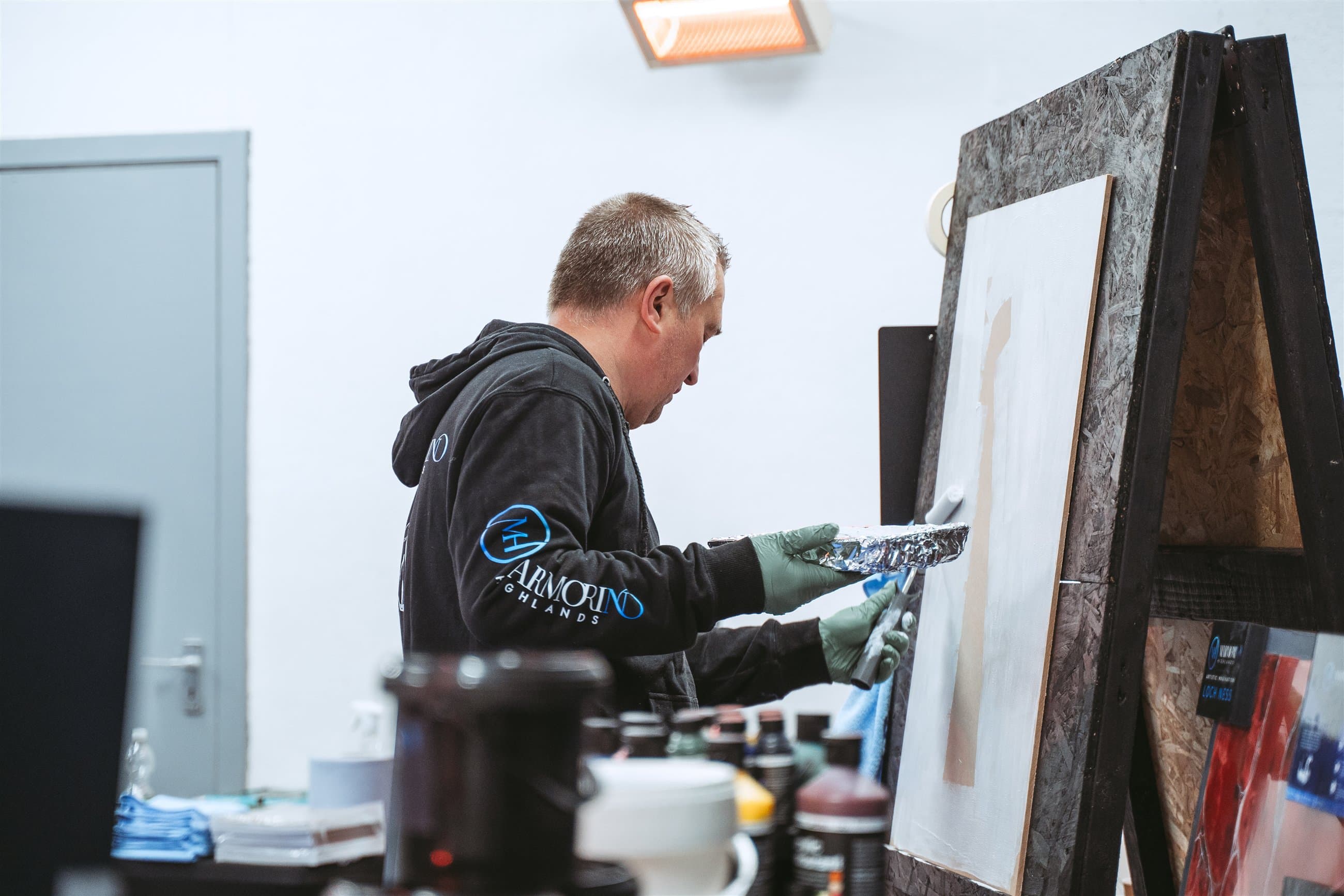 Specialist workshop photography for a client project